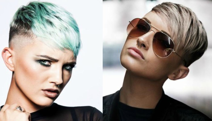 Uitgelezene 15x Short Hairstyles With A Shaved Back! - Hairstyle-Center.com ON-99