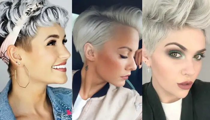 Hedendaags 13x Shine with A Gray Pixie Hairstyle! - Hairstyle-Center.com ZH-12