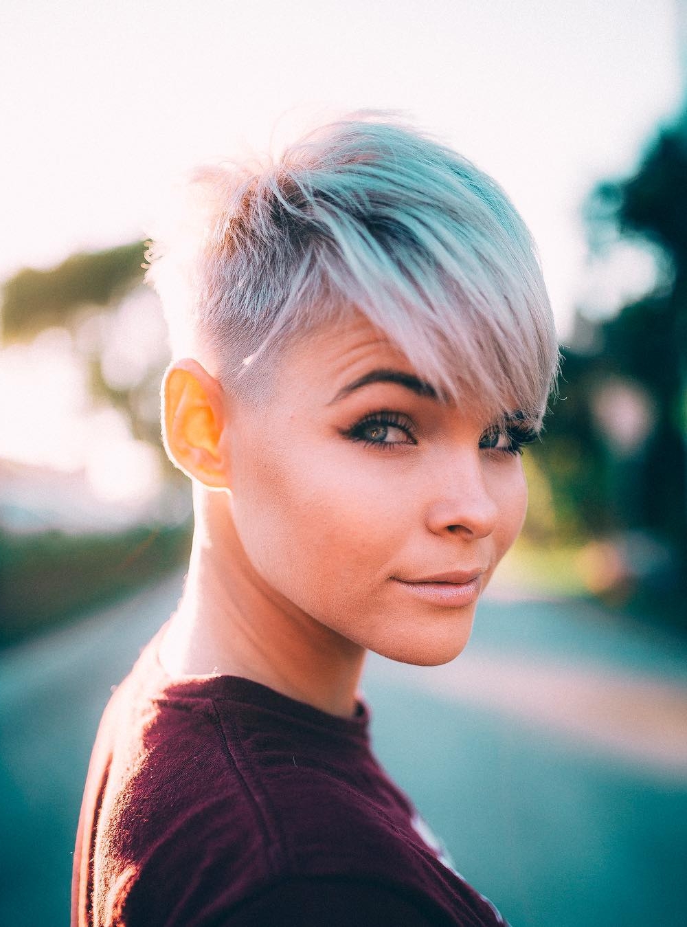 20 Age-Defying Hairstyles with Bangs for Older Women - Short haircuts